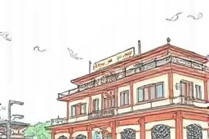 漫画双生刻度的双时空对照分镜封面